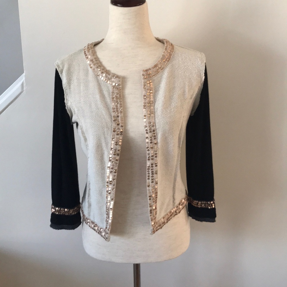 💛🖤 sequin cardigan🖤💛